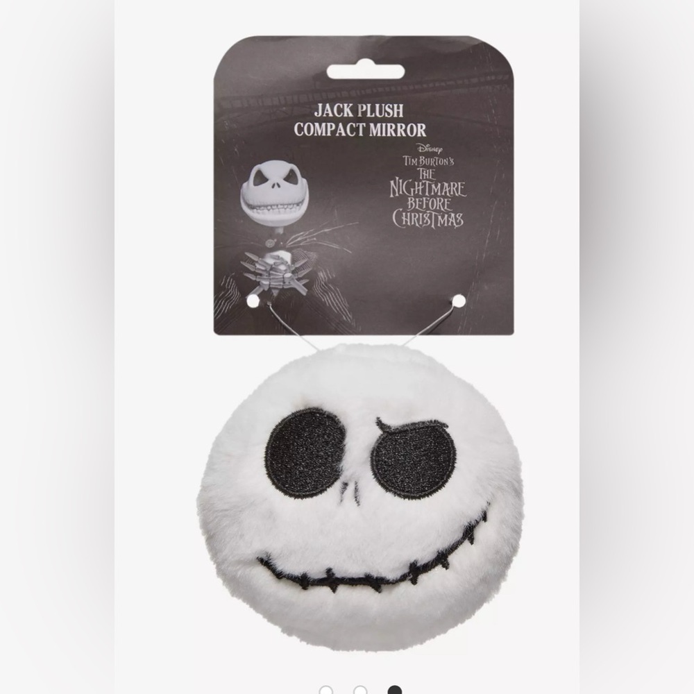 Jack Skeleton The Nightmare Before Christmas Compact Mirror NWT